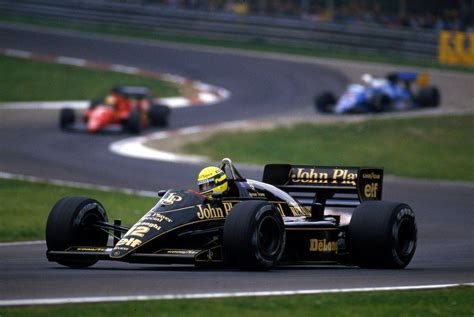 Ayrton Senna John Player Special Lotus 98t Renault Gordini 15 V6
