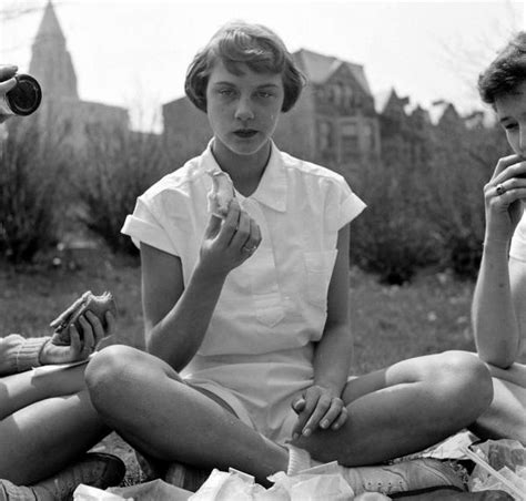 Modern Nostalgic Life Boston University Girls 1950