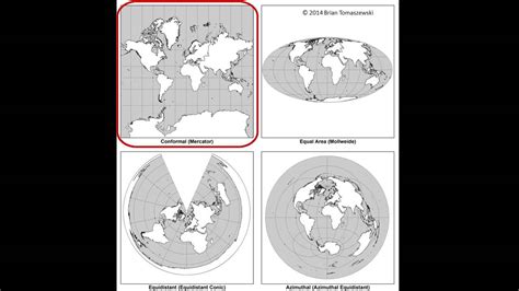 Map Projections A Video Lecture Youtube