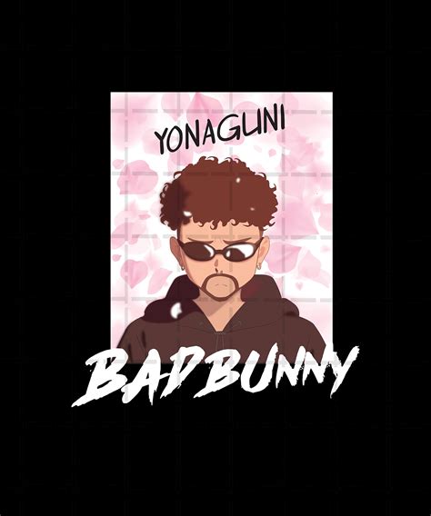 Bad Bunny Yonaguni Anime Png Descarga De Archivos Digitales Etsy