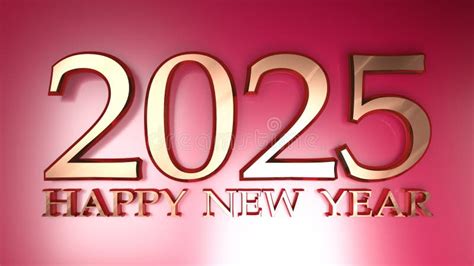 2025 Happy New Year Logo Text Design 2025 Number Design Template