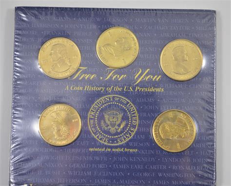 Historic Coin Collection A Coin History Of The Us Presidents Solid