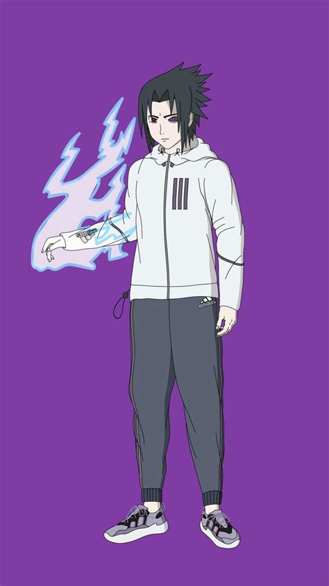 Some Sasuke Uchiha Fan Art In Modern Clothes Rnaruto