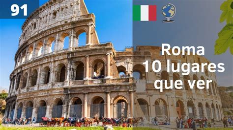 9️⃣1️⃣10 Lugares Imperdibles De Roma Italia Shorts Youtube