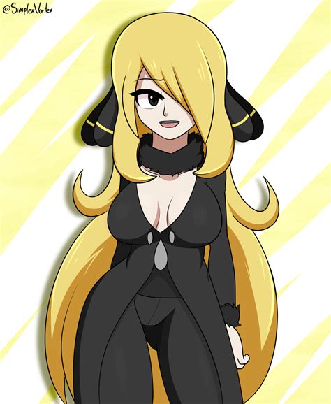 Cynthia Pokemon By Complexvortex On Newgrounds