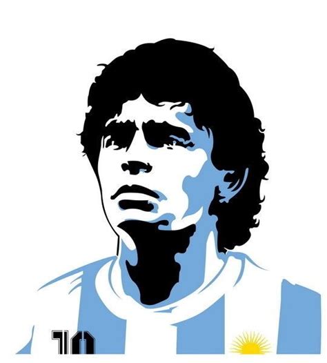 10+ Dibujos De Maradona