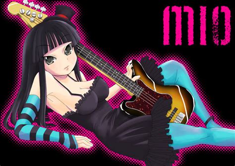 Safebooru Akiyama Mio Black Guitar K On Tagme 18128