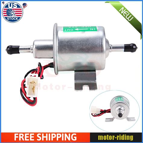 Universal 12v Low Pressure Electric Fuel Pump 4 7 Psi Gas Diesel Inline