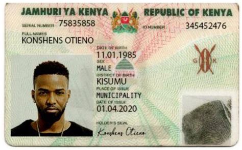 Manage your agency's identity management programs. KOT gives Konshens a Kenyan ID ahead of his live show