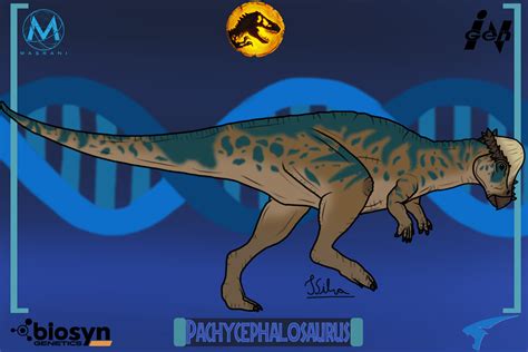 Jurassic World Pachycephalosaurus By Thiagosaurus On Deviantart