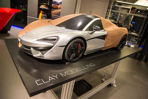 Mclaren Design Tour Event Scale Clay Model Car Body Design