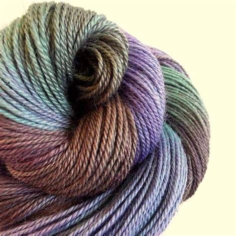Hand Dyed Yarn Alpaca Dk Yarn Double Knit 100g Soft Purples Etsy