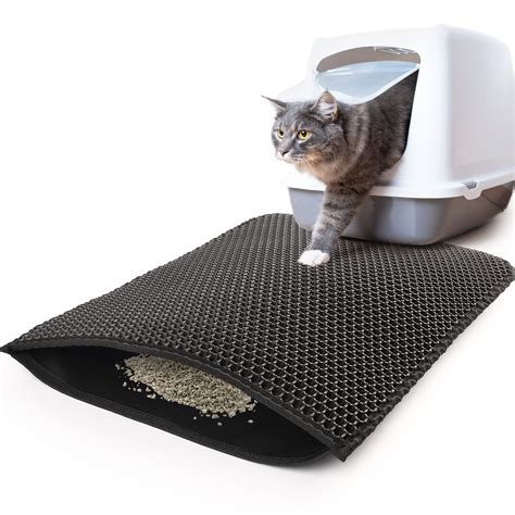 Primepets Cat Litter Trapping Mat Waterproof Kitty Litter Trapper Pad