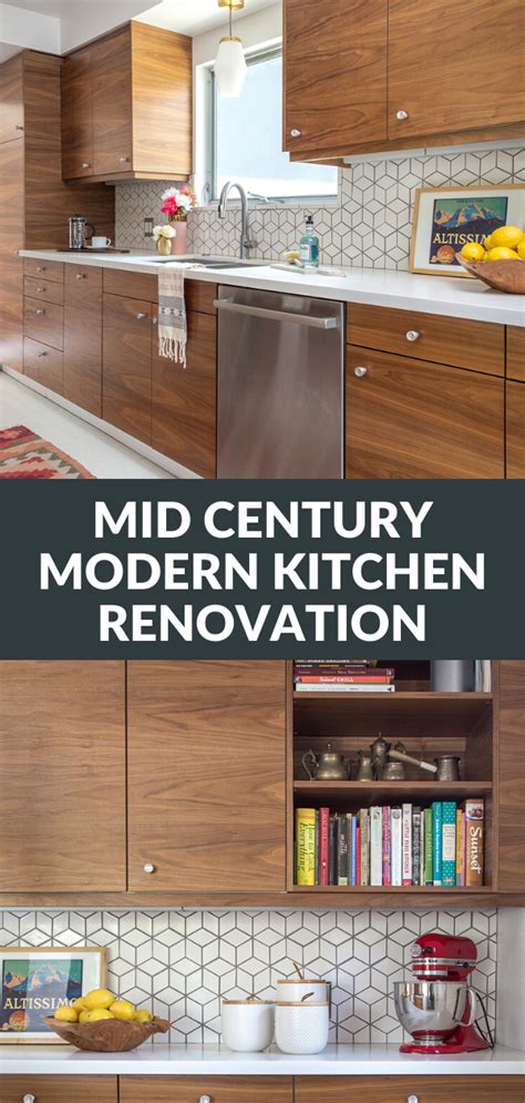 Mid Century Modern Kitchen Renovation Avs Home Kitchen Reveal