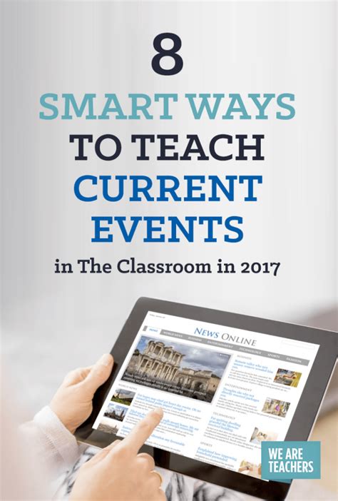 8 Smart Ways To Teach Current Events In The Classroom In