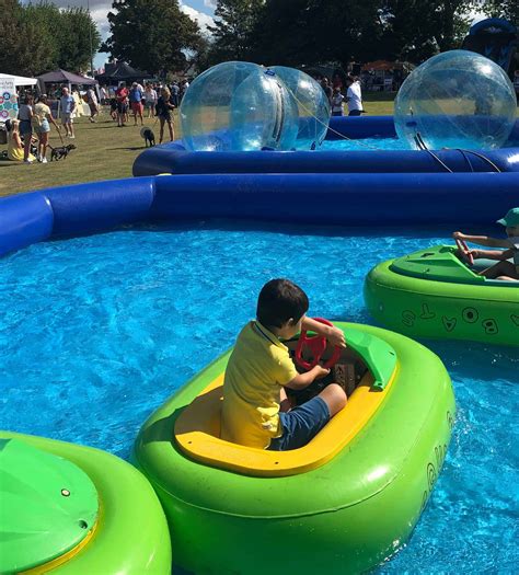 Inflatable Bumper Boats Available For Hire Funspot Events
