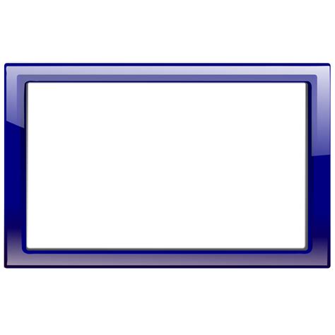 Blue Border Frame Png Svg Clip Art For Web Download Clip Art Png Images