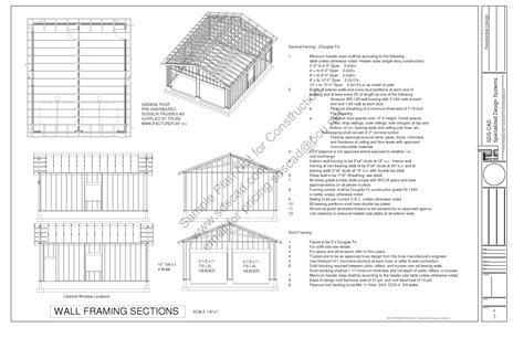 Pdf Garage Plans Blueprints Sample Sds Home Plans Blueprints 43356