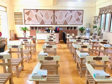First Class Stylish Makeover Of Leyte Classroom Lauded Online