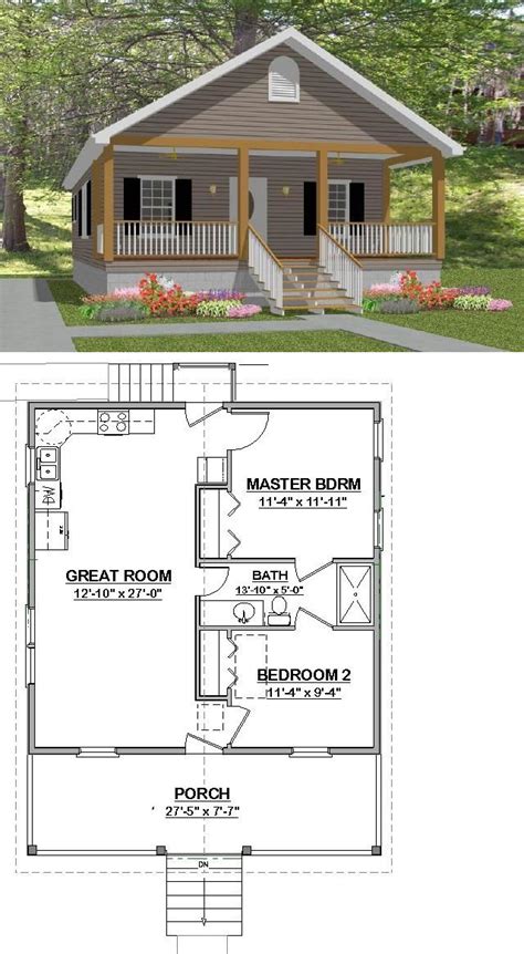 Building Plans And Blueprints 42130 Affordable House Small Home