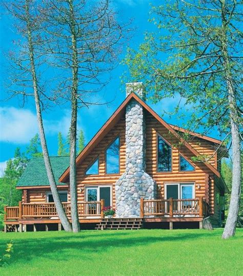 Sierra Garrett Log Home Floor Plan By Hiawatha Log Homes In 2023 Log