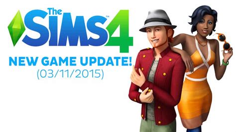 The Sims 4 New Game Update November 3rd 2015