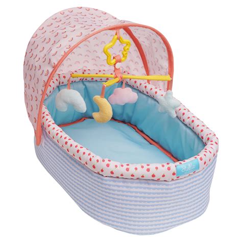 Manhattan Toy Stella Collection Soft Baby Doll Crib With Removable