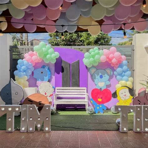 Bts Bt21 Themed Birthday Party By Party Curators Philippines At Home