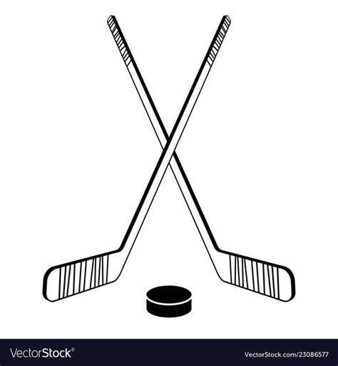 Hockey Stick Transparent Easy Drawing Cool