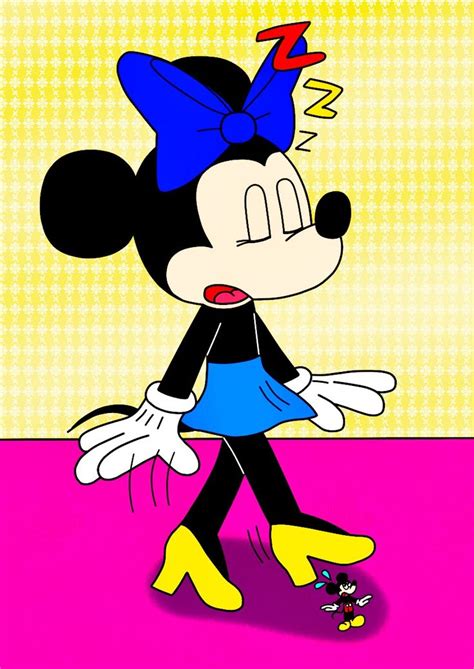 Minnie Mouse Sleepwalking Baby Avengers Minnie Mickey Mouse
