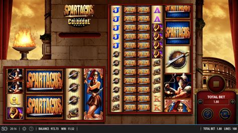 Spartacus Super Colossal Reels Slot Machine By Wms Gaming Free Play