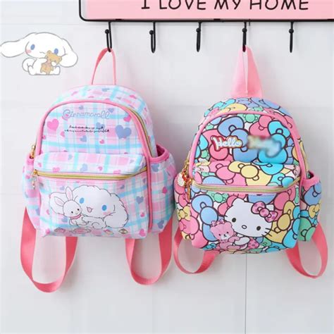 Cute My Melody Hello Kitty Kuromi Cinnamoroll Backpack Satchel Shoulder