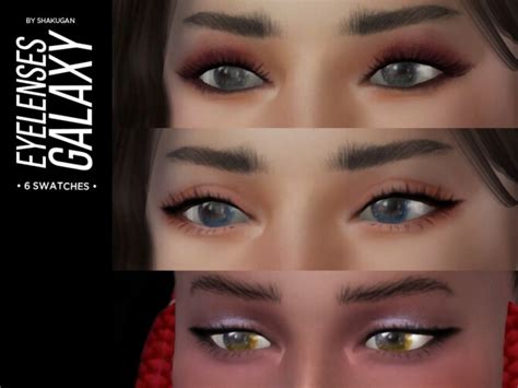 Galaxy Eye Lenses By Alexa Catt At Tsr Sims 4 Updates