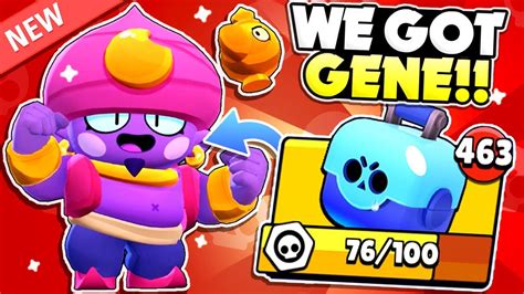 Gene is a mythic brawler who has a moderate amount of health and uses a magic lamp to cast his attacks. We Opened Gene! But, Something Went Wrong 😢... Gene New ...