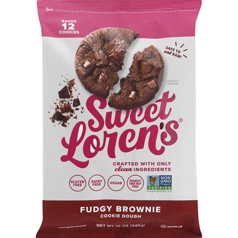 Sweet Lorens Cookie Dough Fudgy Brownie 12 Oz From Kroger Instacart