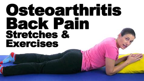 Osteoarthritis Back Pain Stretches And Exercises Ask Doctor Jo Youtube