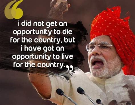 Prime Minister Narendra Modis Quote