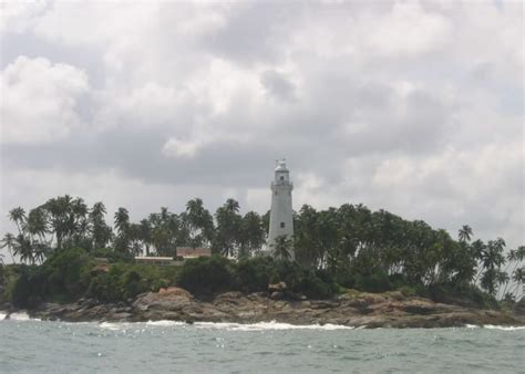 Beruwala Lighthouse On Barberyn Island On The Map Sri Lanka Finder
