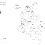 Mapas De Colombia Para Colorear Paperblog