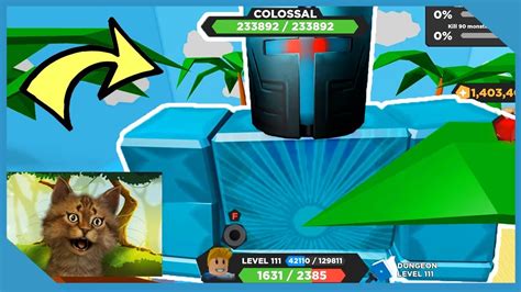 Redeem this code and get 1 luck potion. I Defeated The GIANT COLOSSAL BOSS In Roblox Treasure ...