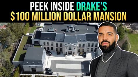 Peek Inside Drakes 100 Million Dollar Mansion Youtube