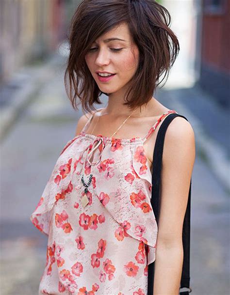 Dégradé, effilé, sur des couleurs différentes de cheveux, et pour différents types de. Carre Plongeant Effile Photo