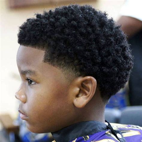 One of the coolest haircuts for black boys with curly hair. 30 Marvelous Black Boy Haircuts - For Stunning Little ...