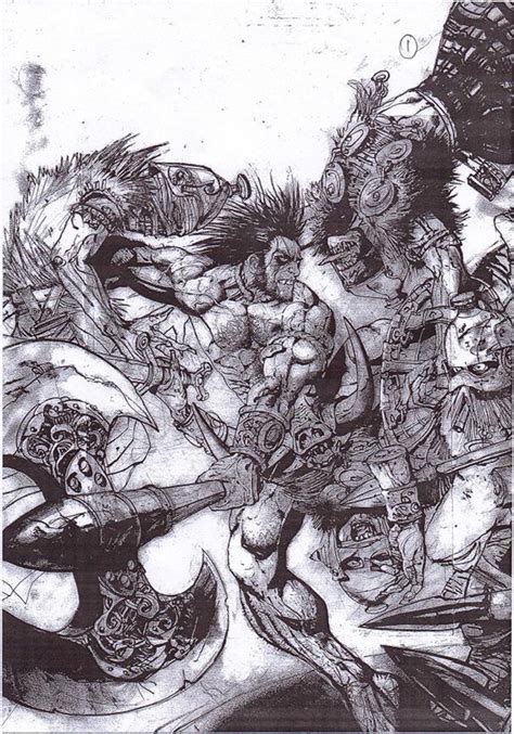 Pencils, Inks & Sketches – The Art of Simon Bisley