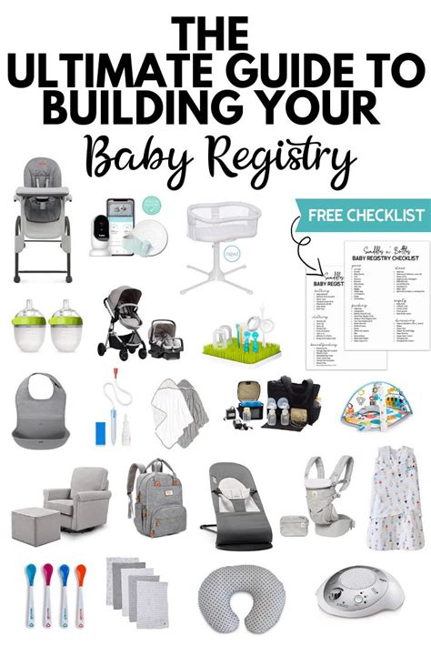 The Ultimate Guide To Building Your Baby Registry