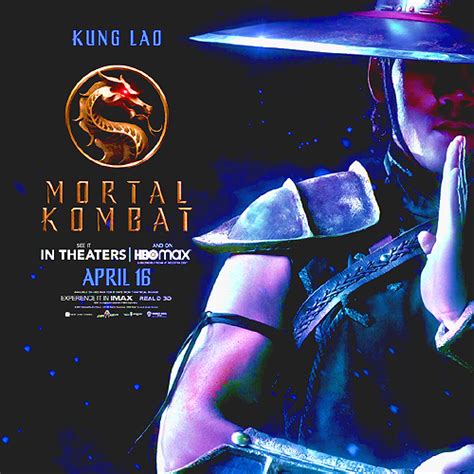 Mortal Kombat 2021 Poster Editar Kung Lao Mortal Kombat 2021