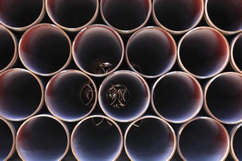 Kotka Steel Pipes Ready For Concrete Coating Images Nord Stream Ag
