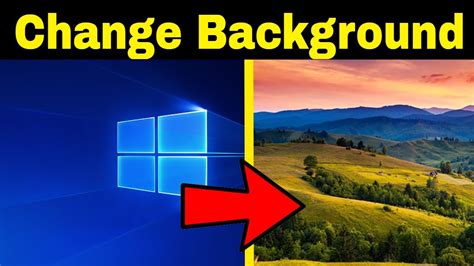 How To Change Desktop Background Image In Windows Tutorial Quick