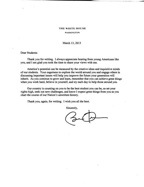 A letter allows you to introduce yourself, offer your thoughts on a current each day white house staffers read the letters that arrive and pick 10 for the president to read. Powers Ferry Elementary Target Students Write To President ...
