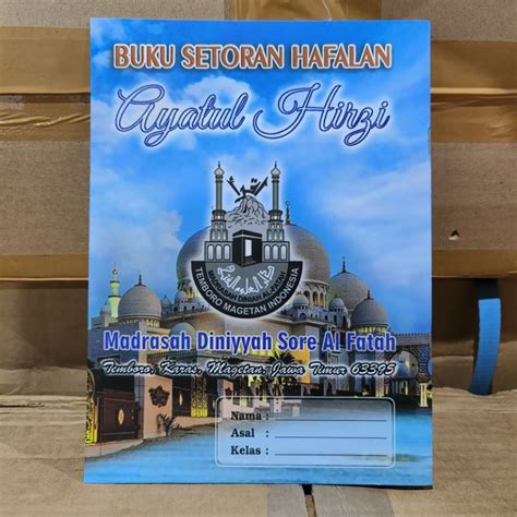 Jual Buku Setoran Hafalan Ayatul Khirzi Shopee Indonesia